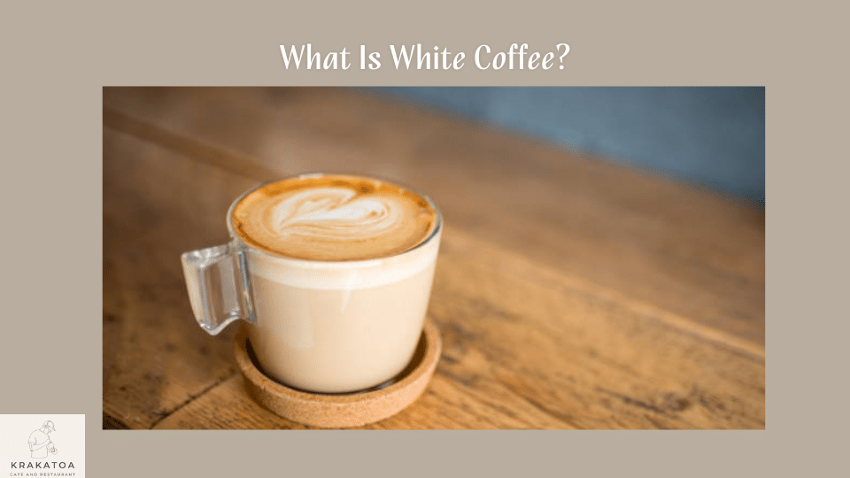 What is white coffee